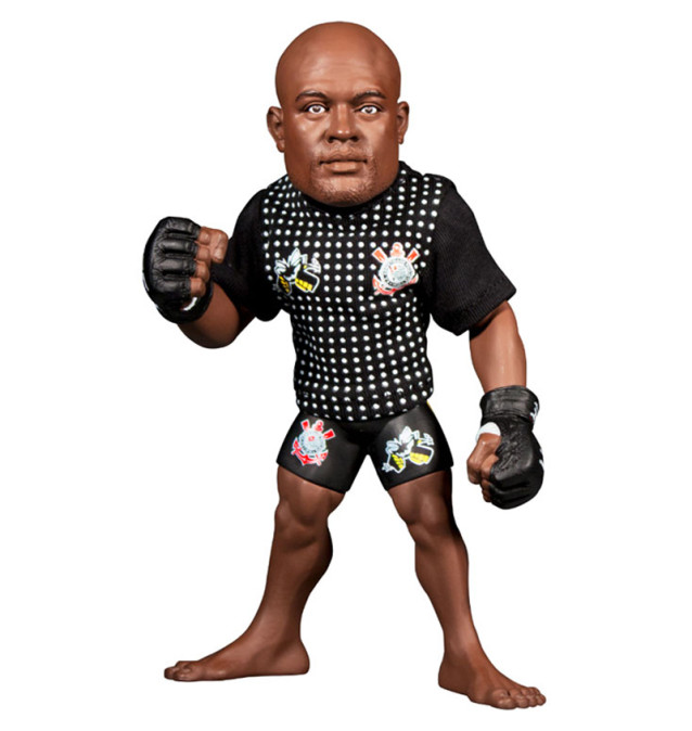 Boneco UFC Anderson Silva Corinthians 
