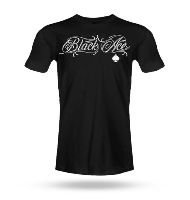 Camiseta Black Ace Player - Preto