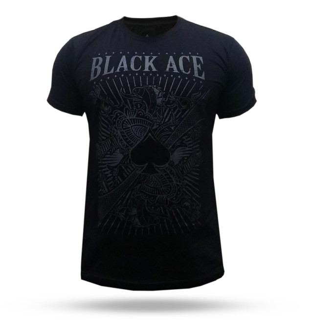 Camiseta Black Ace Royal - Preto