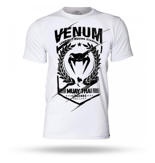 Camiseta Venum Muay Thai Legend - Branco