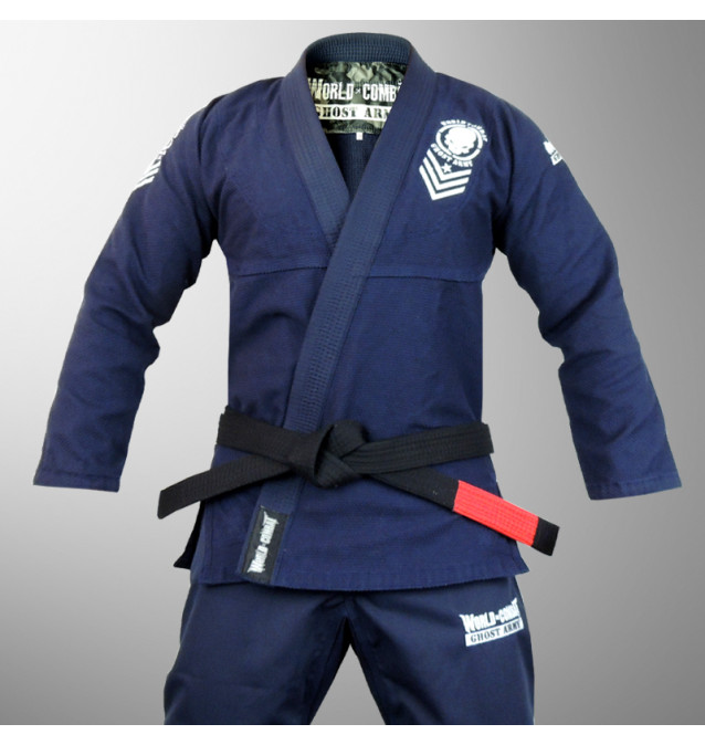 Kimono World Combat Ghost Army - Azul Marinho