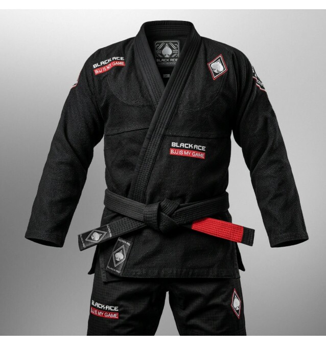 Kimono Black Ace BJJ is My Game - Preto