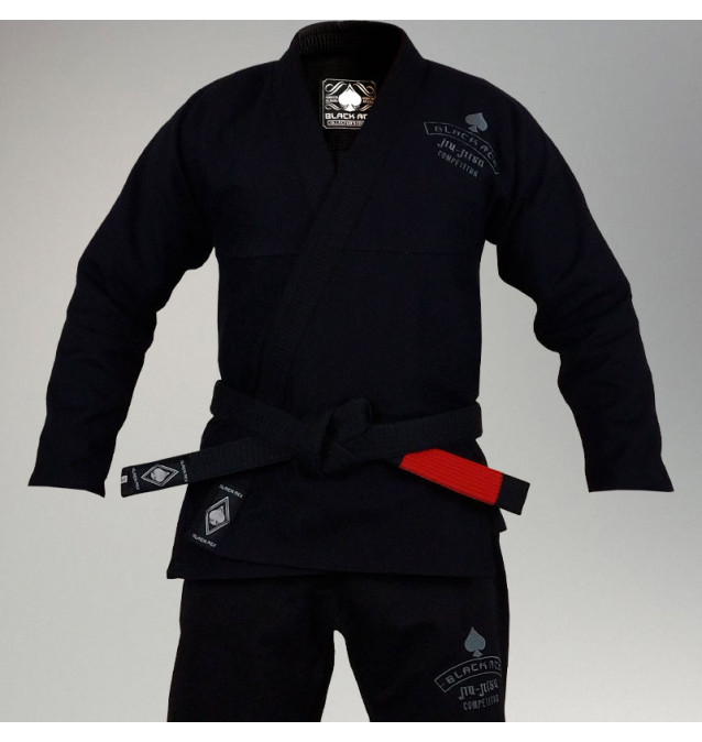 Kimono Black Ace Jiu-Jitsu Competitor - Preto
