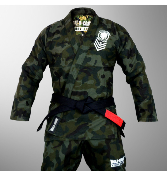 Kimono World Combat Ghost Army - Camuflado/Verde