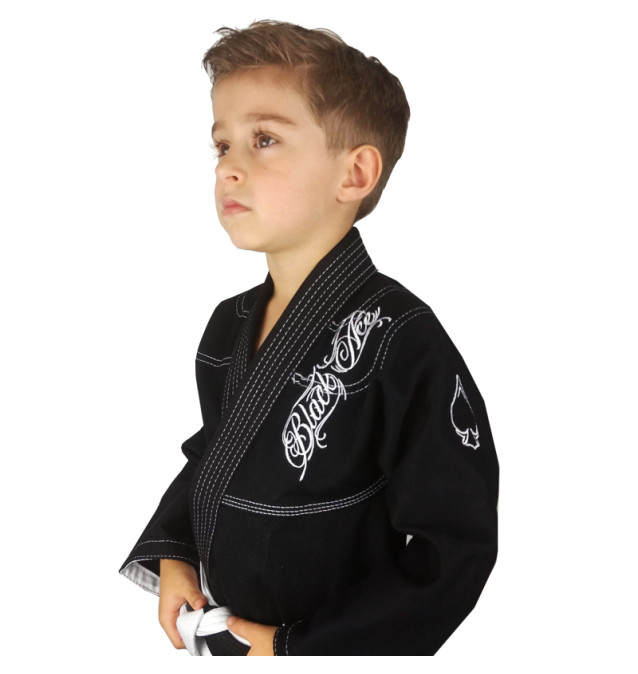 Kimono INFANTIL Trançado Black Ace Player - Preto