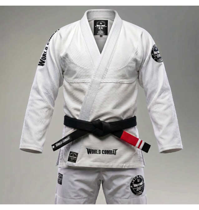 Kimono World Combat New Let's Roll - Branco