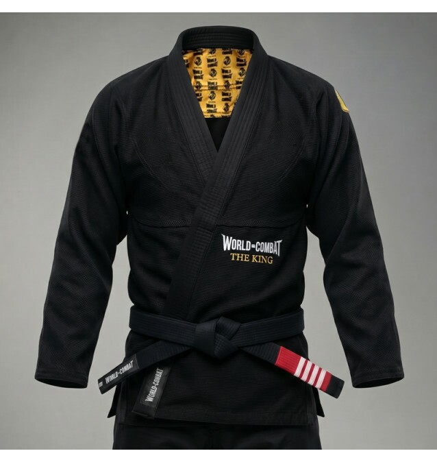 Kimono World Combat The King - Black Gold