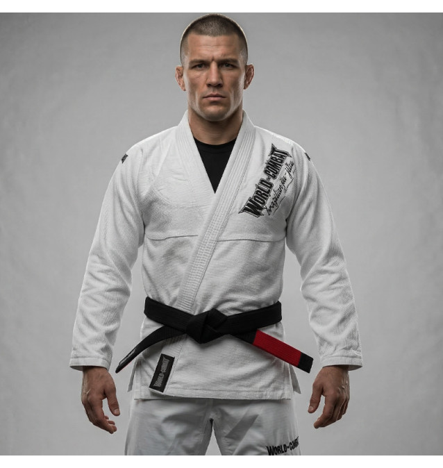 Kimono World Combat BJJ - Branco