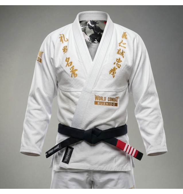 Kimono World Combat Bushido - Ice/Gold