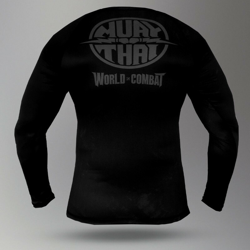 Rash Guard World Combat Muay Thai Power