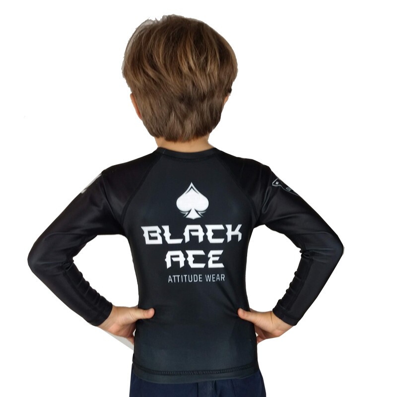 Rash Guard INFANTIL Gambler Black Ace