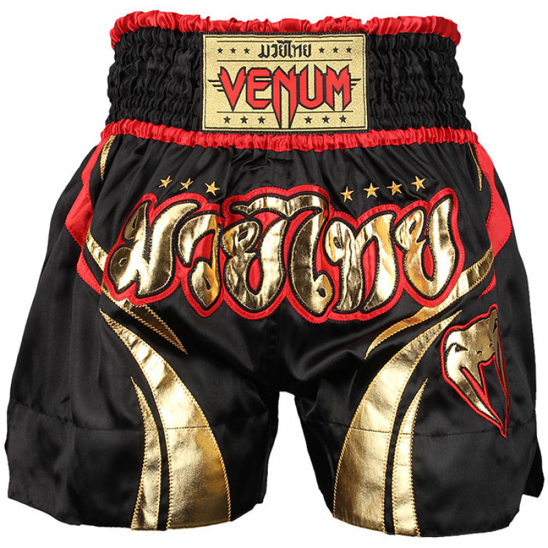 Short Muay Thai Venum Chaiya Gold / Black