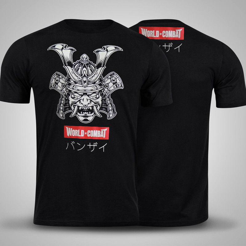 Camiseta World Combat Samurai Warrior