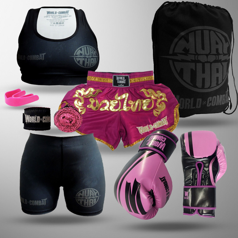 Roupa feminina shop para muay thai