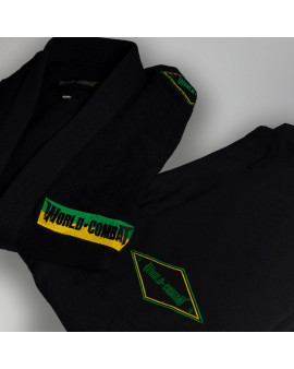 Kimono World Combat Brasil - Preto