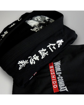 Kimono World Combat Bushido - Preto