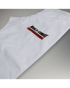 Calça Rip Stop Jiu-Jitsu Avulsa World Combat Bushido - Branco