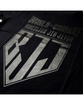 Camiseta World Combat BJJ Competidor - Black/Black