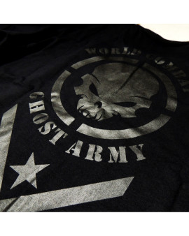 Camiseta World Combat Ghost Army - Black/Black