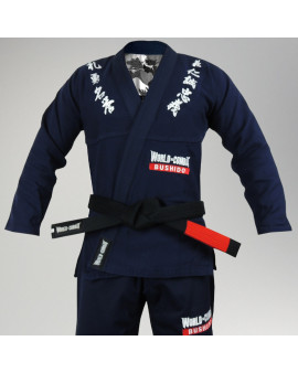 Kimono World Combat Bushido - Marinho