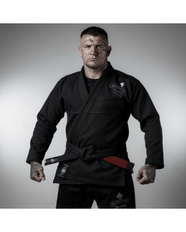 Kimono Black Ace Jiu-Jitsu Competitor - Preto