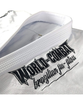 Kimono World Combat BJJ - Branco