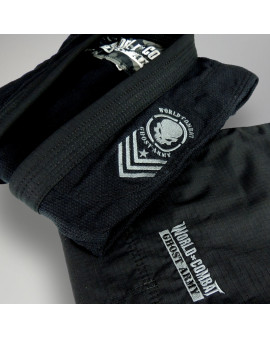 Kimono World Combat Ghost Army - Preto e Chumbo