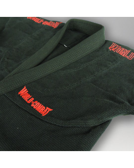 Kimono World Combat Jiu-Jitsu Shield - Preto