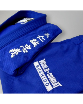 Kimono World Combat Bushido - Blue/Ice
