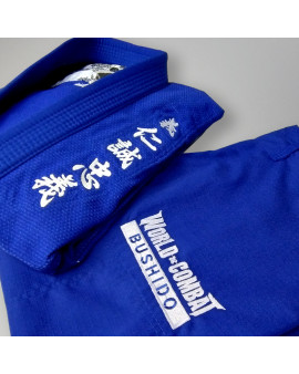 Kimono World Combat Bushido - Blue/Ice