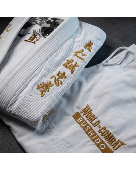 Kimono World Combat Bushido - Ice/Gold