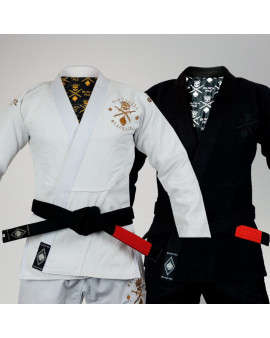 Kit: 2 Kimonos Black Ace King Skull + Brinde