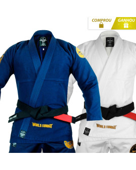 Kit: 2 Kimonos World Combat New Let's Roll + Brinde