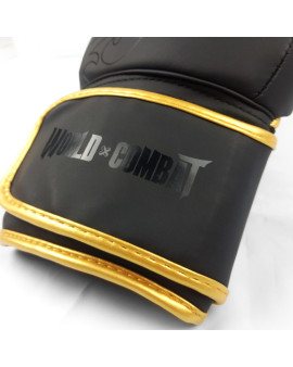 Luva World Combat Shock - Black Gold