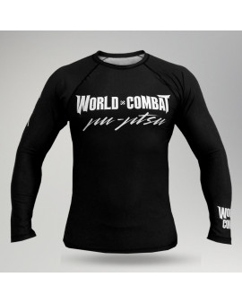 Rash Guard World Combat Competidor - Preto