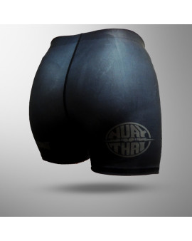 Short Compressão Feminino World Combat Muay Thai Power - Preto