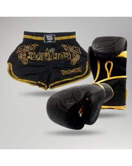 Kit Fight: Luva World Combat Shock + Short Muay Thai