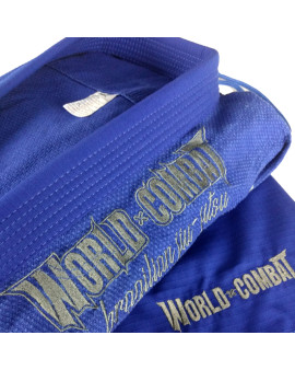 Kimono World Combat BJJ - Azul