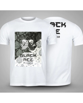 Camiseta Black Ace Heaven & Hell - Branco