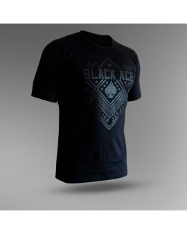 Camiseta Black Ace Just Fight Limited Edition - Black/Black