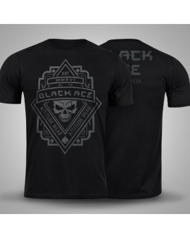 Camiseta Black Ace Rage - Preto