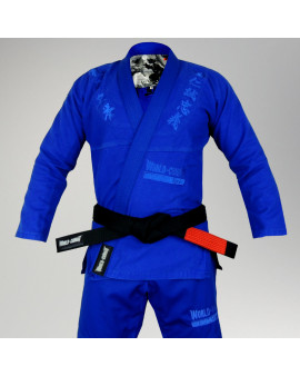 Kimono World Combat Bushido - Blue/Blue