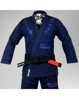 Kimono World Combat Bushido - Navy/Navy