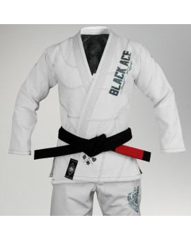 Kimono Black Ace Just Fight - Ice/Gray