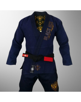 Kimono Black Ace Just Fight - Navy Gold