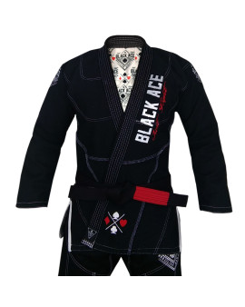 Kimono Black Ace Just Fight - Preto
