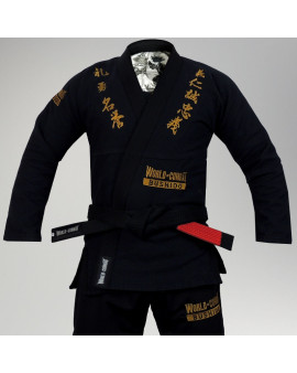 Kimono World Combat Bushido - Black/Gold