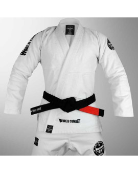 Kimono World Combat New Let's Roll - Branco