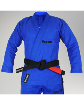 Kimono World Combat Jiu-Jitsu Shield - Azul