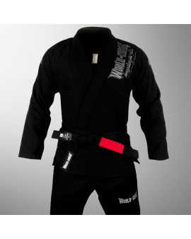 Kimono World Combat BJJ - Preto